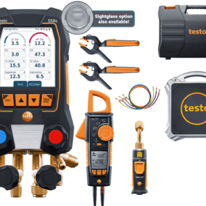 Testo 558s Heat Pump Kit + Hoses