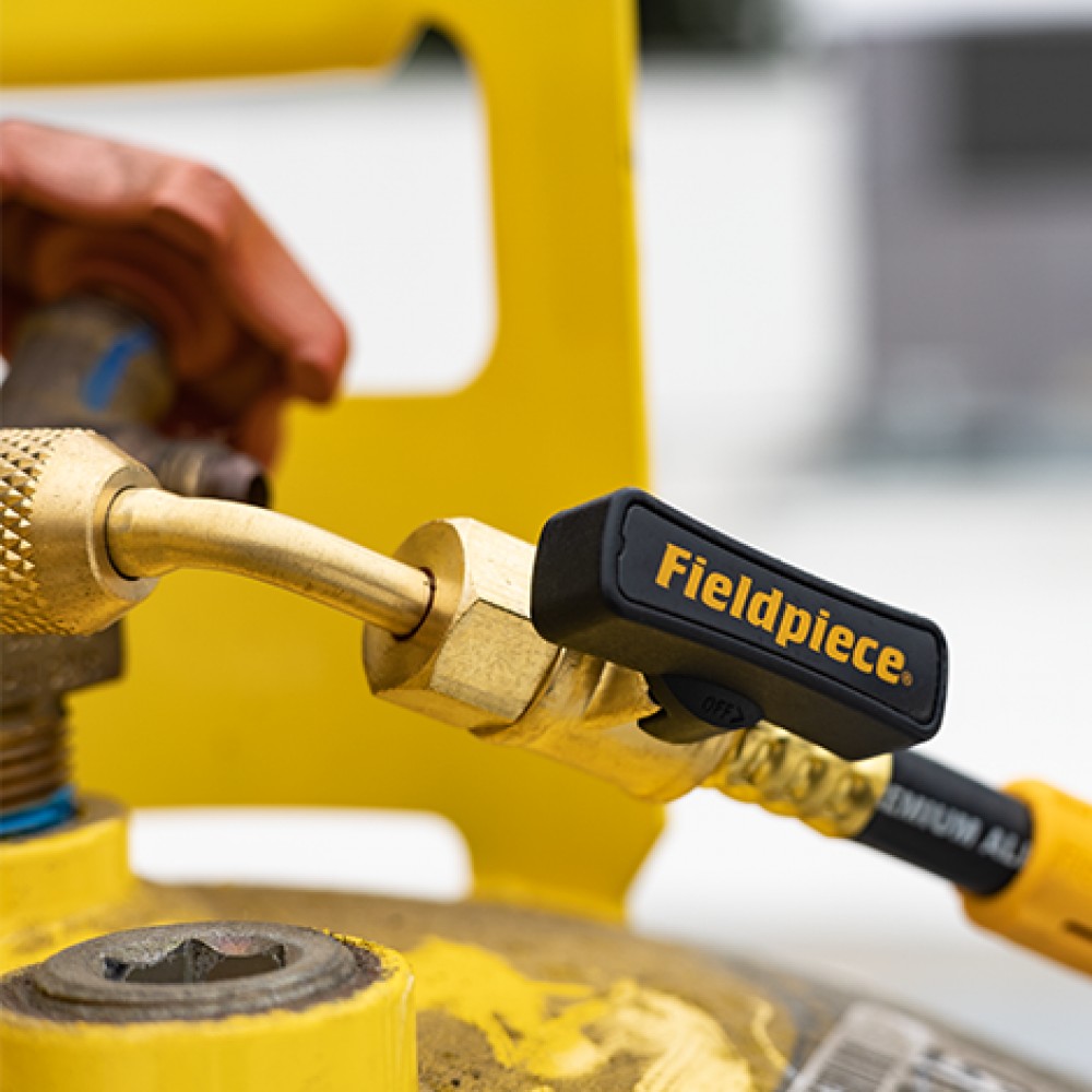 Fieldpiece HR3C 1/4 Low Loss Refrigerant Hose Set - Image 3