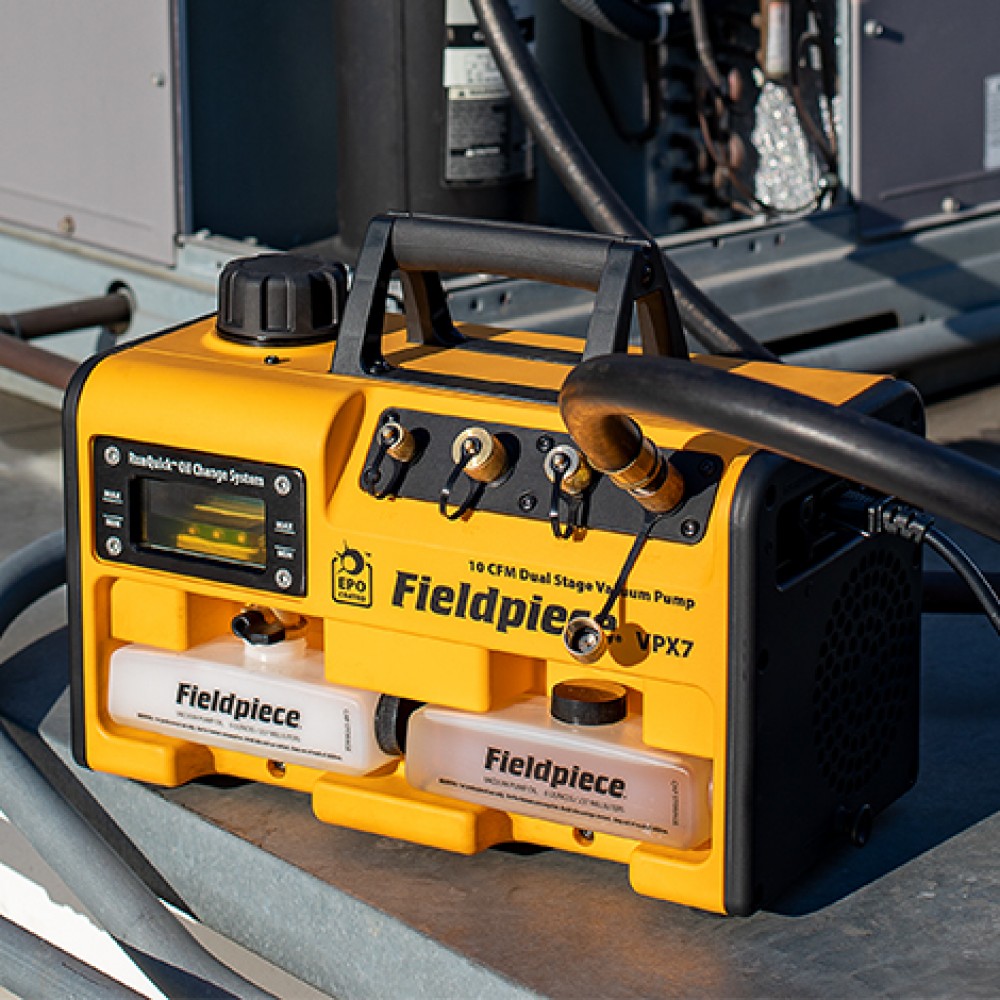 Fieldpiece Runquick VPX7UK 10cfm Vacuum Pump 110v - Image 3
