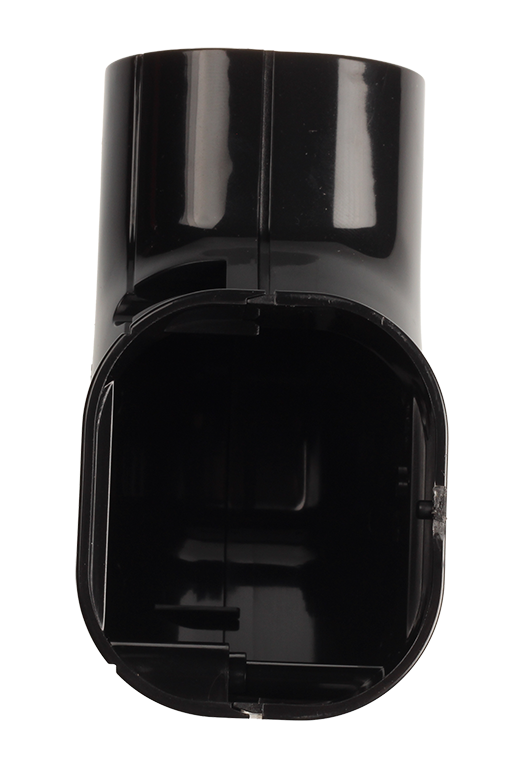 Inoac NE-75-BK Black Elbow Horizontal - Image 2